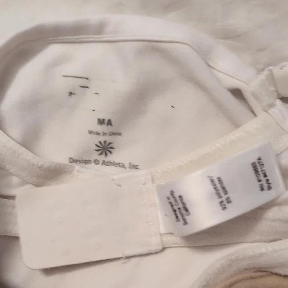 Athleta White Sundress Sleeveless Spaghetti Strap - Picture 2 of 6